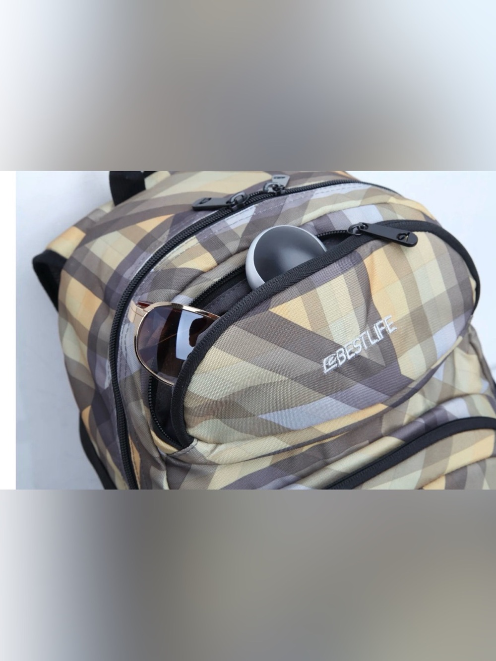 Bestlife Geometric Backpack New In Bag - Picture 5 of 9